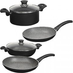 Ballarini Set BLG41 Bologna Granitium, Σετ 4 Σκευών(-3 ΑΤΟΚΕΣ ΔΟΣΕΙΣ)